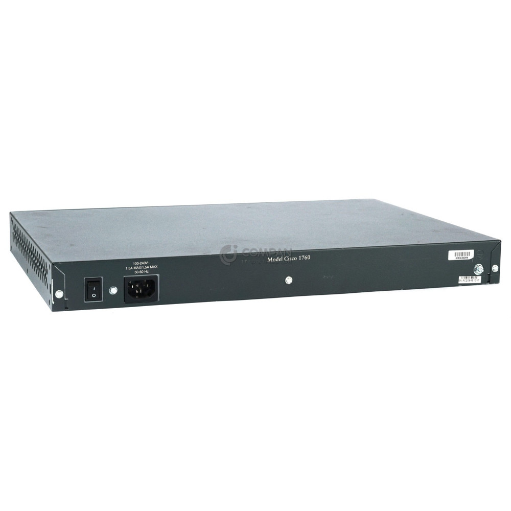 CISCO1760 CISCO 1760 4 SLOTS MODULAR ACCESS ROUTER